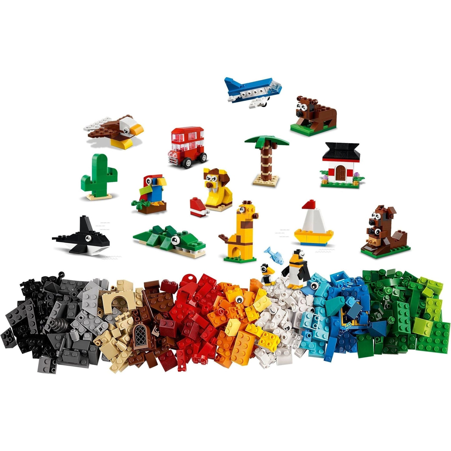 LEGO Classic Around the World 11015 Building Bricks Set | 950 Pieces