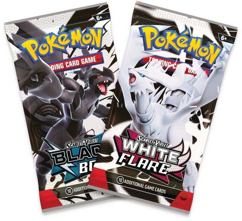 Pokemon Scarlet & Violet: Black Bolt & White Flare Booster Pack
