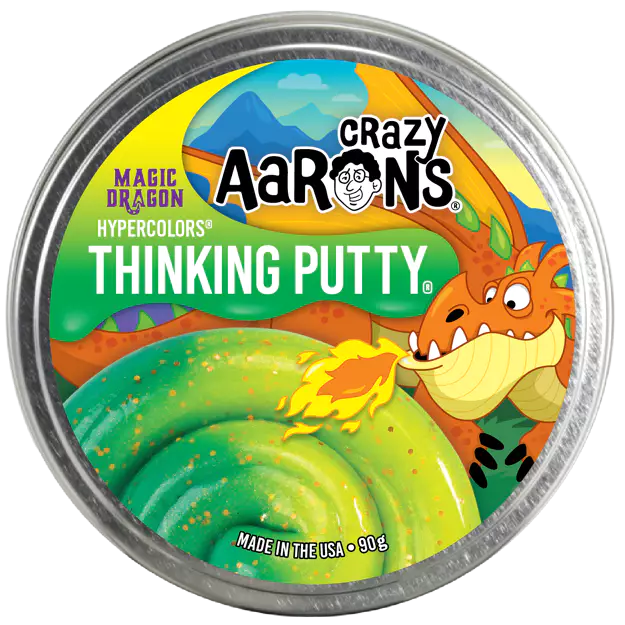 Hypercolour Magic Dragon - Thinking Putty