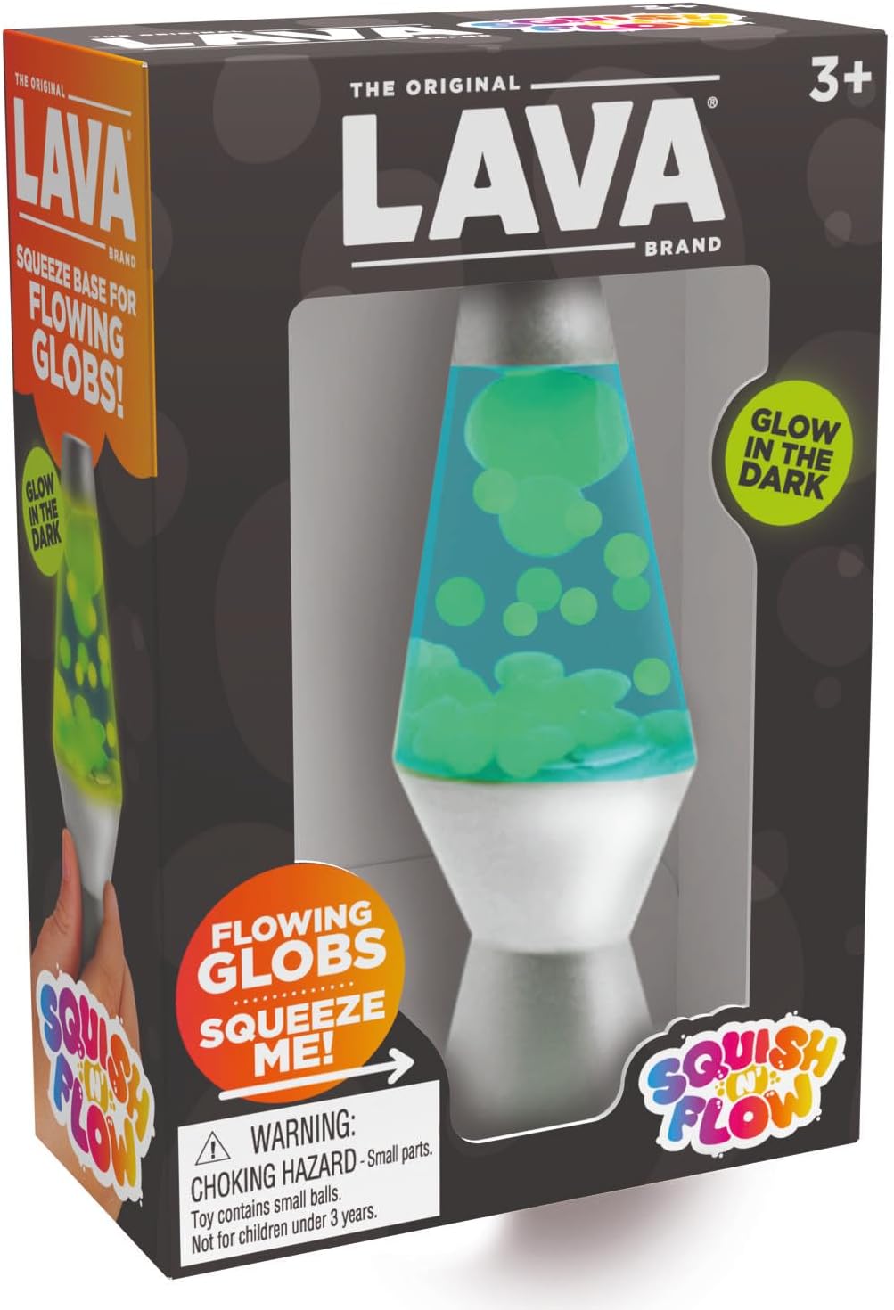 Lava Squish N Flow - Glow In The Dark Lava Lamp Effect
