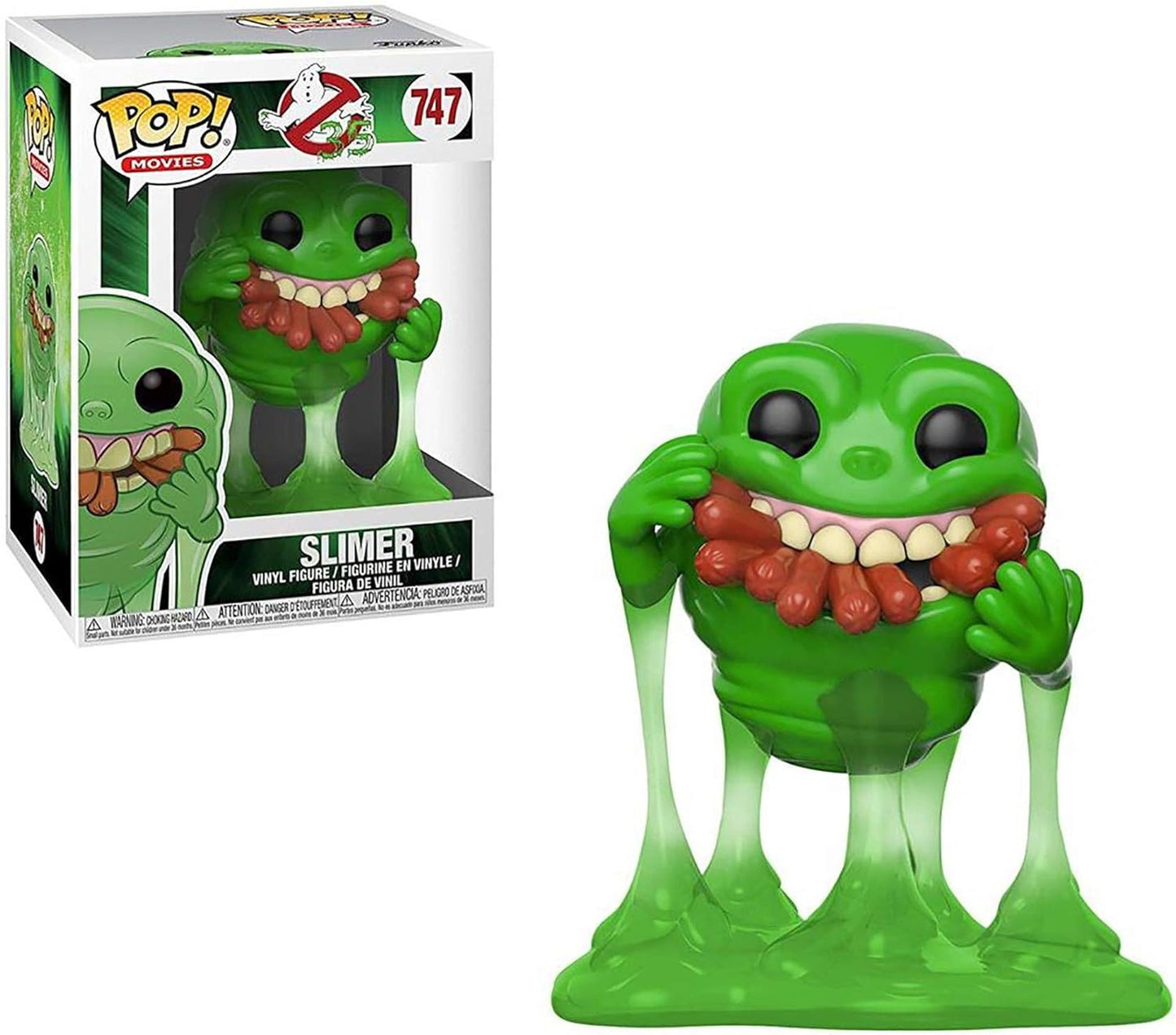 Funko POP! Movies: Ghostbusters-Slimer With Hot Dogs