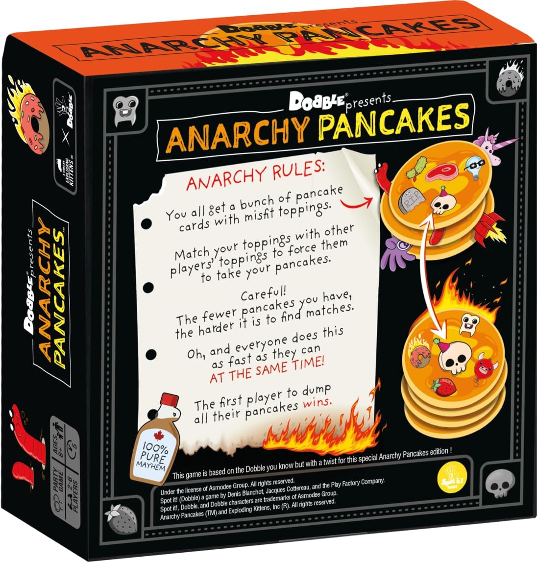 Dobble Anarchy Pancakes