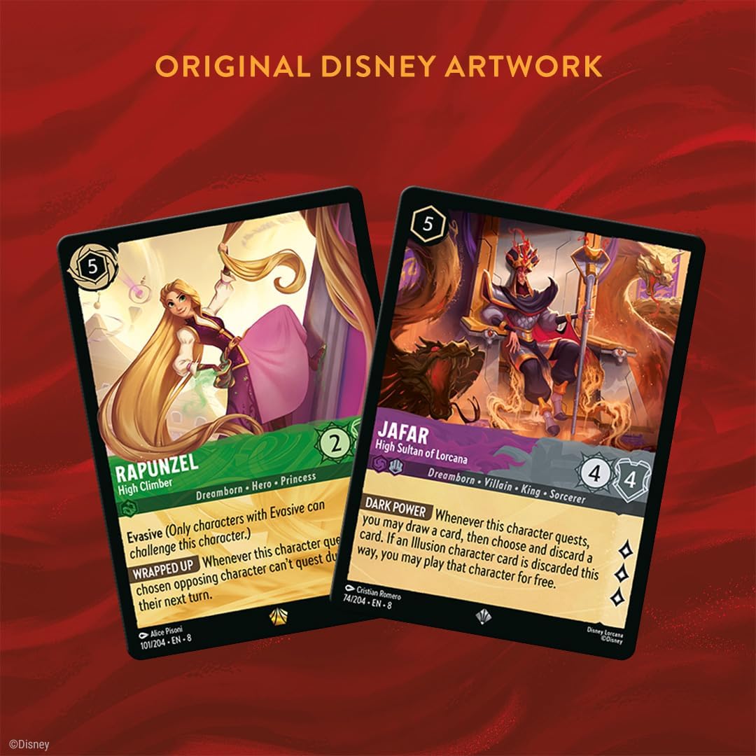 Disney Lorcana Trading Card Game - Reign of Jafar Starter Deck - Set 8