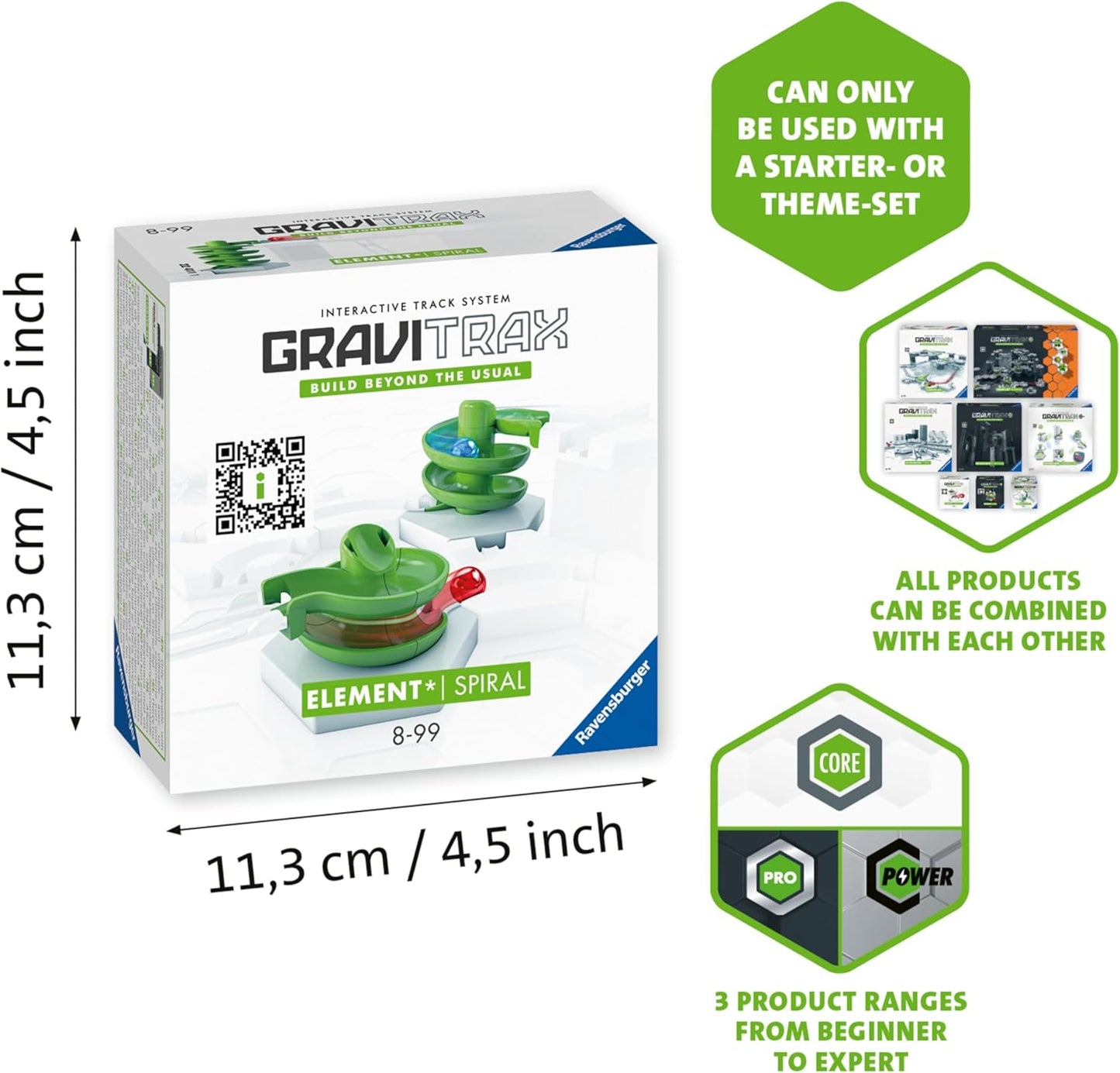 Ravensburger GraviTrax Extension Spiral