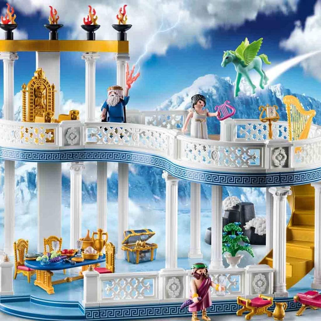 Playmobil History 70465 Palace of Greek Gods on Mount Olympus