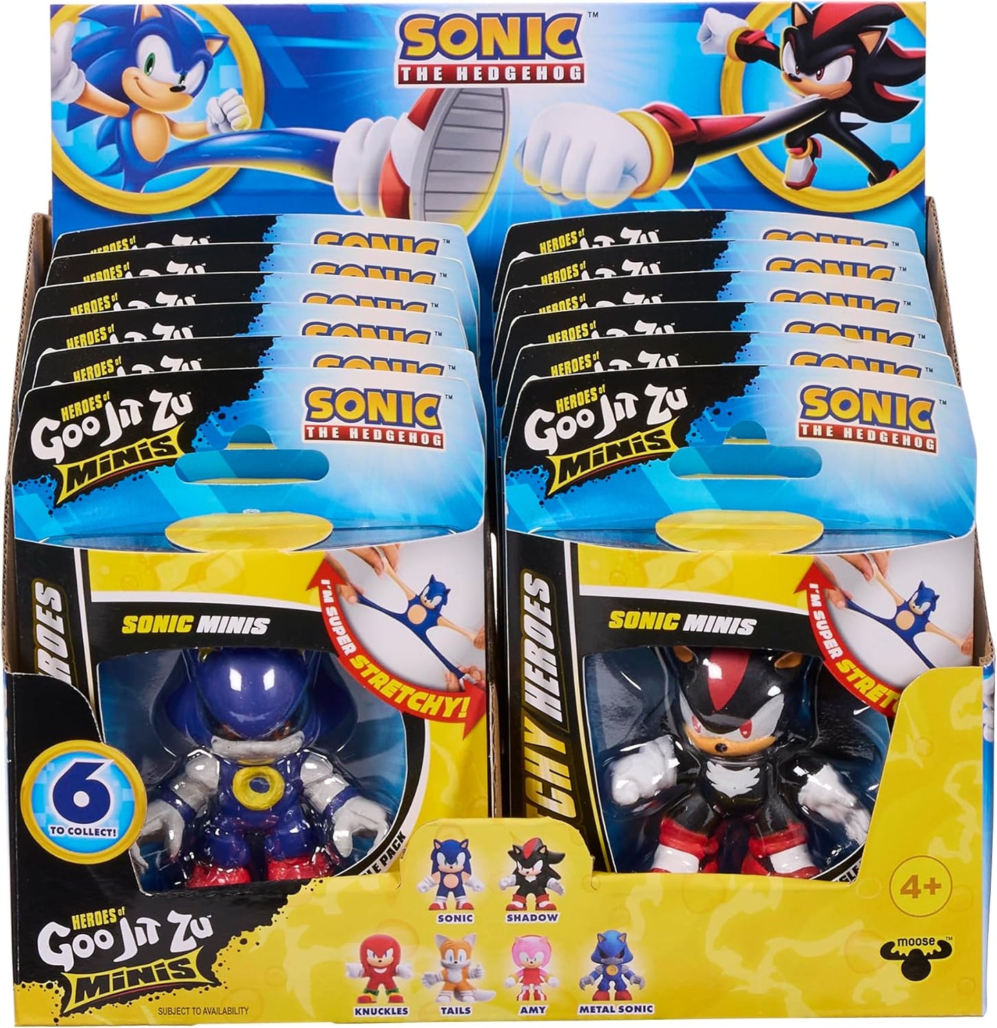 Heroes of Goo Jit Zu Sonic Minis - Season 4 Figures