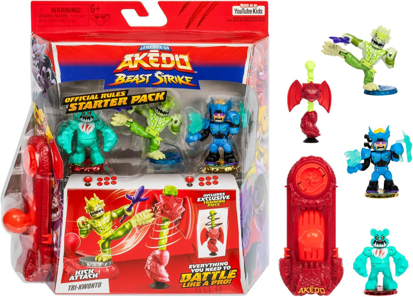 Akedo Legends Beast Strike Starter Set