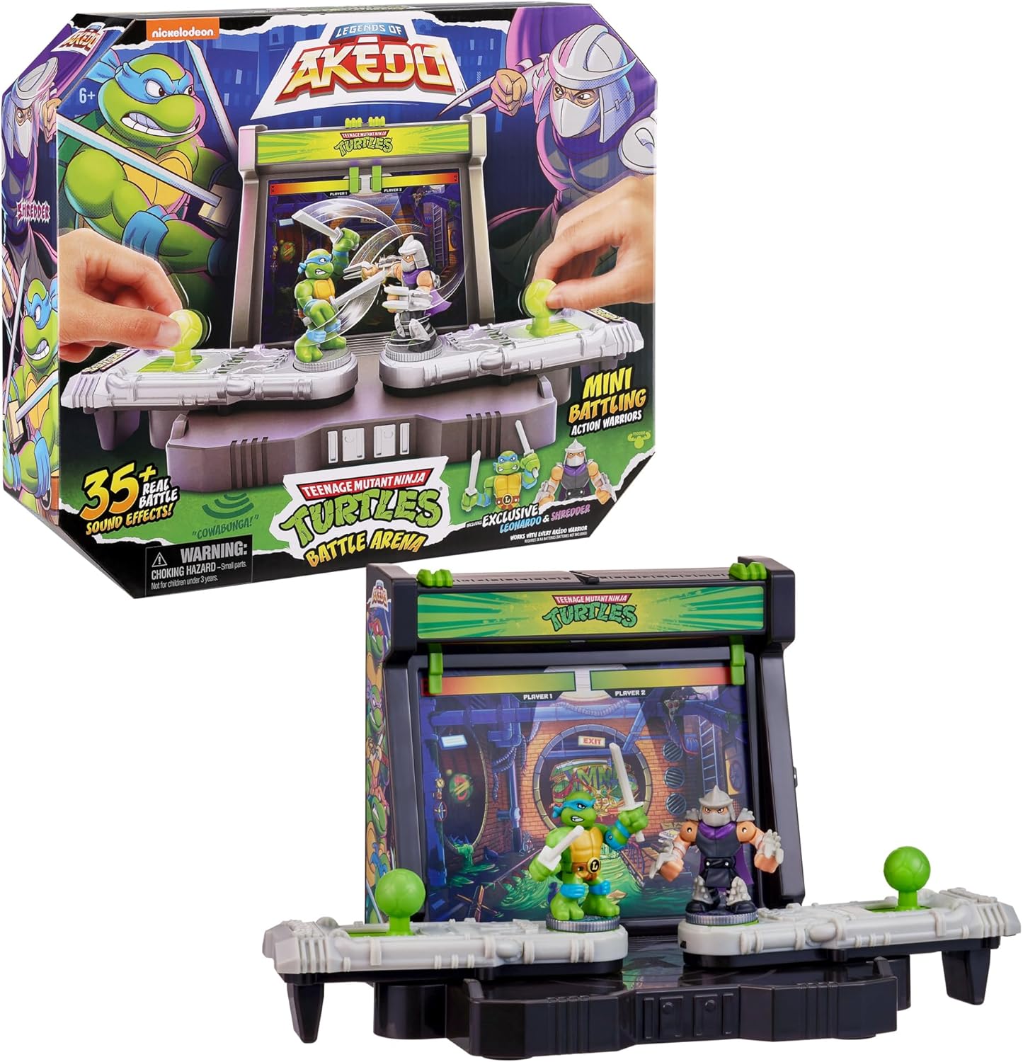 Legends Of Akedo Teenage Mutant Ninja Turtles Battle Arena