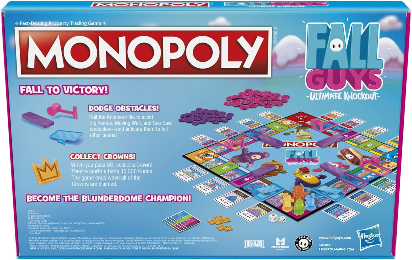 MONOPOLY Fall Guys Ultimate Knockout Edition