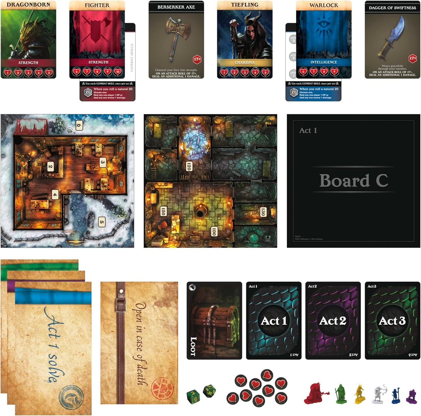 Hasbro Gaming Dungeons & Dragons: Bedlam in Neverwinter