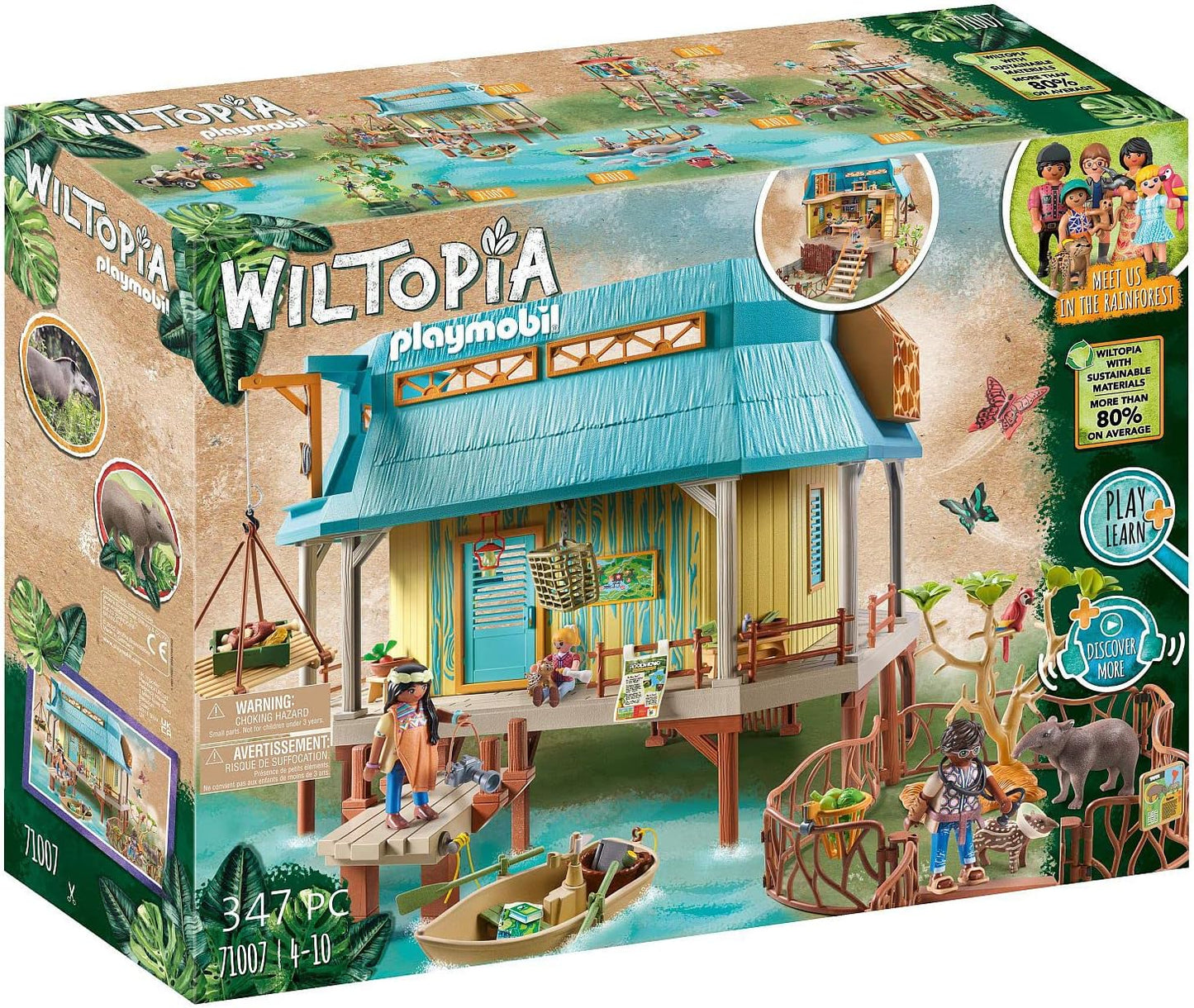 Playmobil Wiltopia Research Base 71007