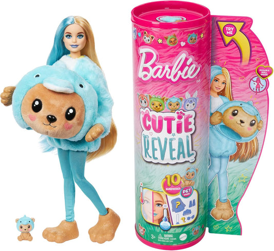 Barbie Cutie Reveal Teddy Bear as Dolphin