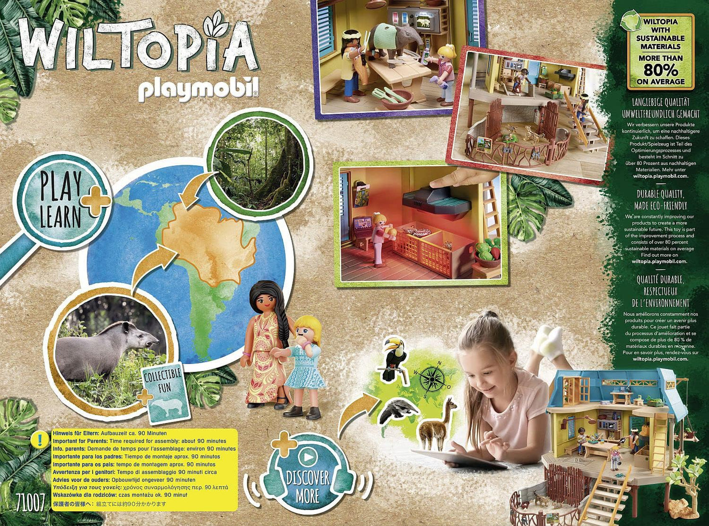 Playmobil Wiltopia Research Base 71007