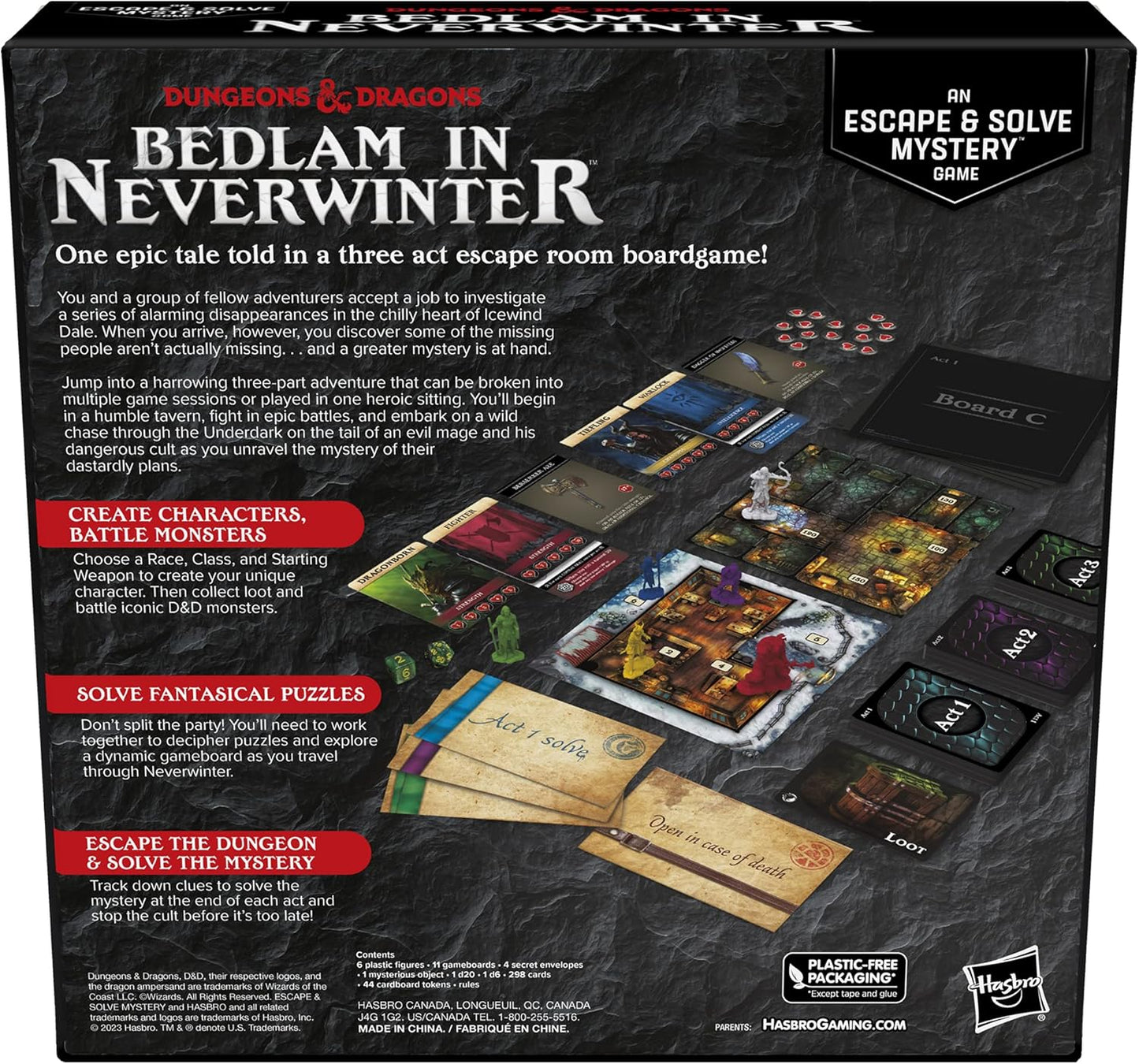 Hasbro Gaming Dungeons & Dragons: Bedlam in Neverwinter