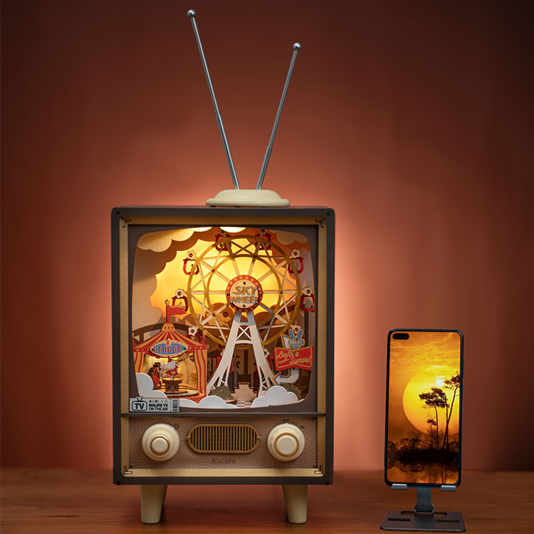 Sunset Carnival AMT01 3D Wooden Puzzle