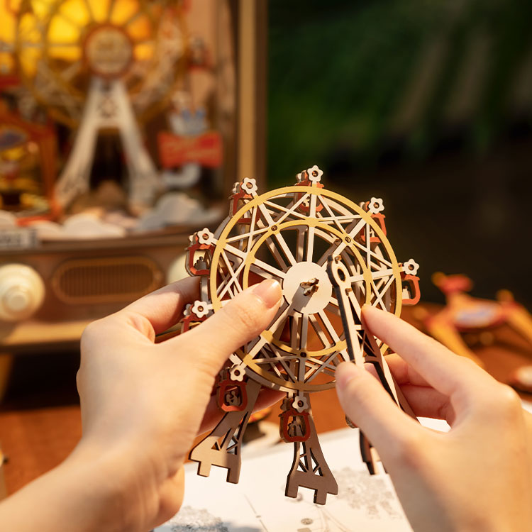 Sunset Carnival AMT01 3D Wooden Puzzle