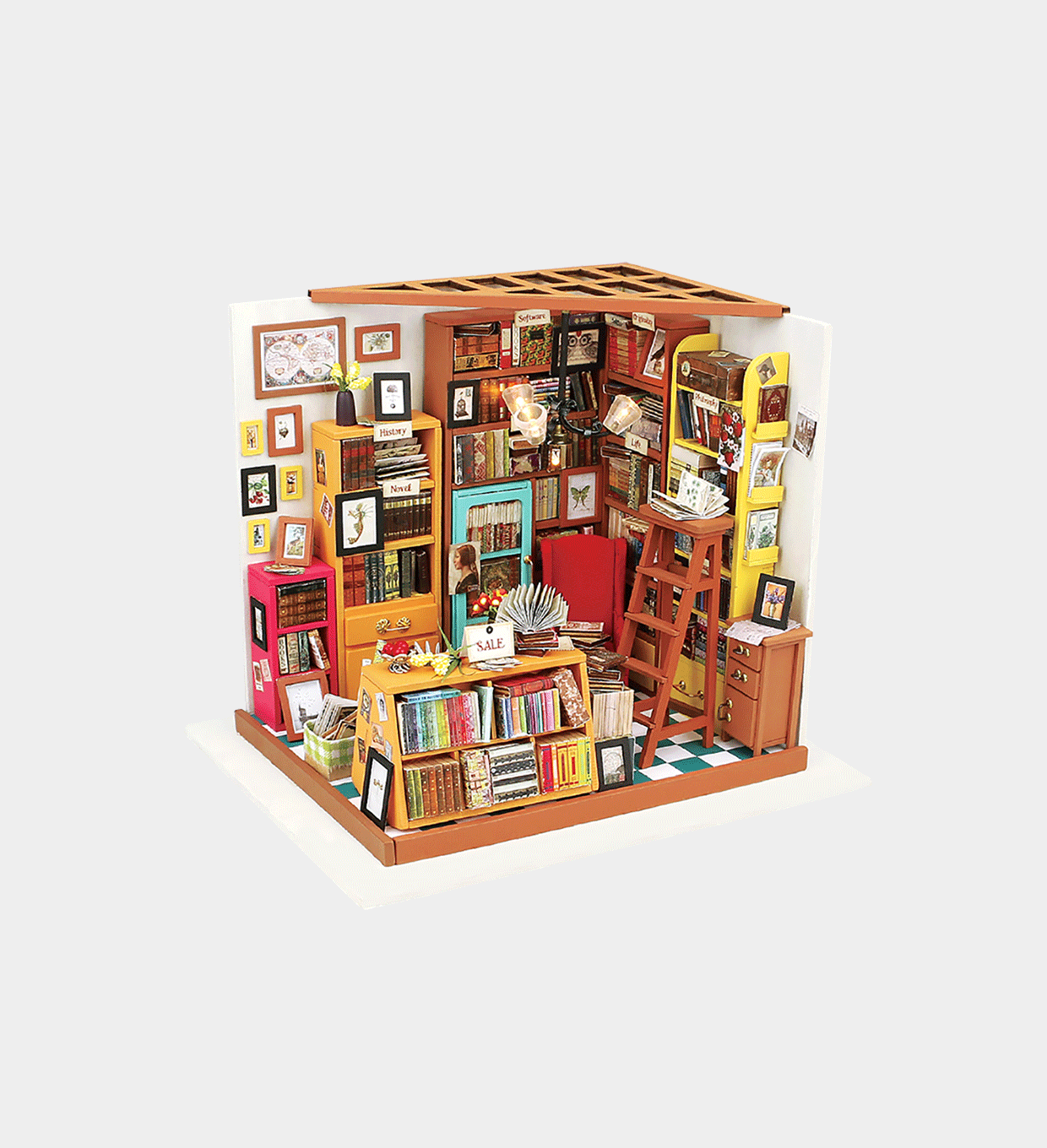 Sam’s Study 3D Wooden Puzzle