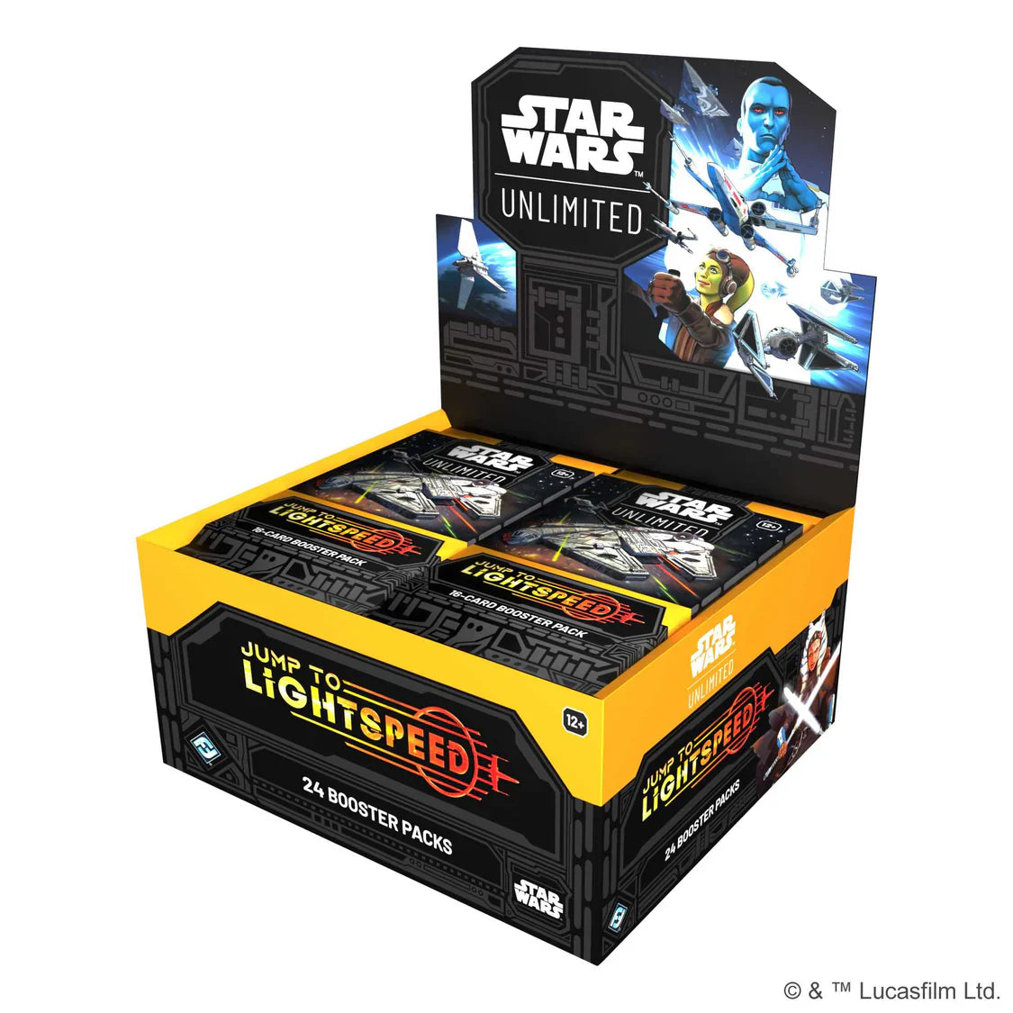 Star Wars: Unlimited Jump to Lightspeed Set 4 Booster Display (24 Packs)