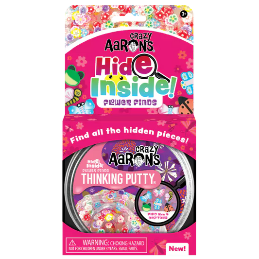 Hide Inside Flower Finds - Thinking Putty