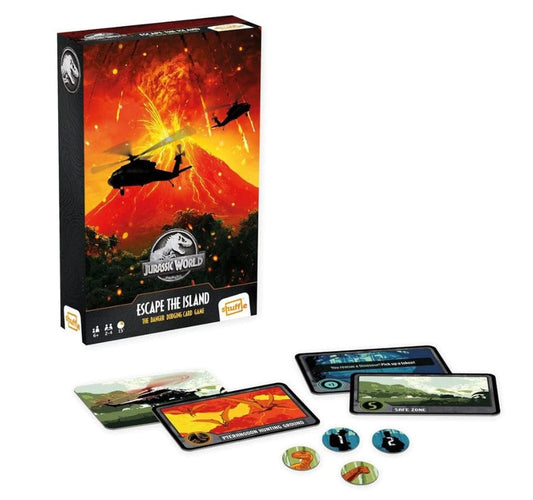 Jurassic World Escape The Island Card Game
