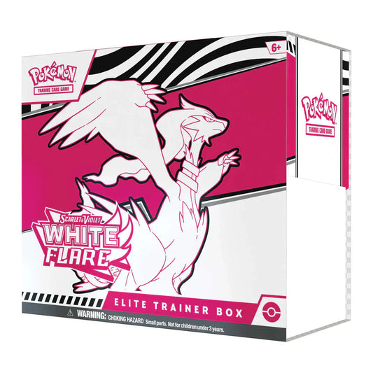 Pokemon TCG: Scarlet & Violet 10.5 - White Flare - Elite Trainer Box Reshiram