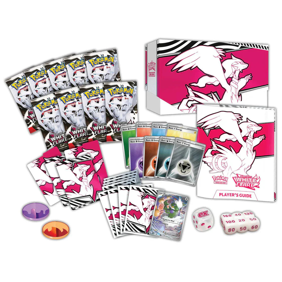 Pokemon TCG: Scarlet & Violet 10.5 - White Flare - Elite Trainer Box Reshiram
