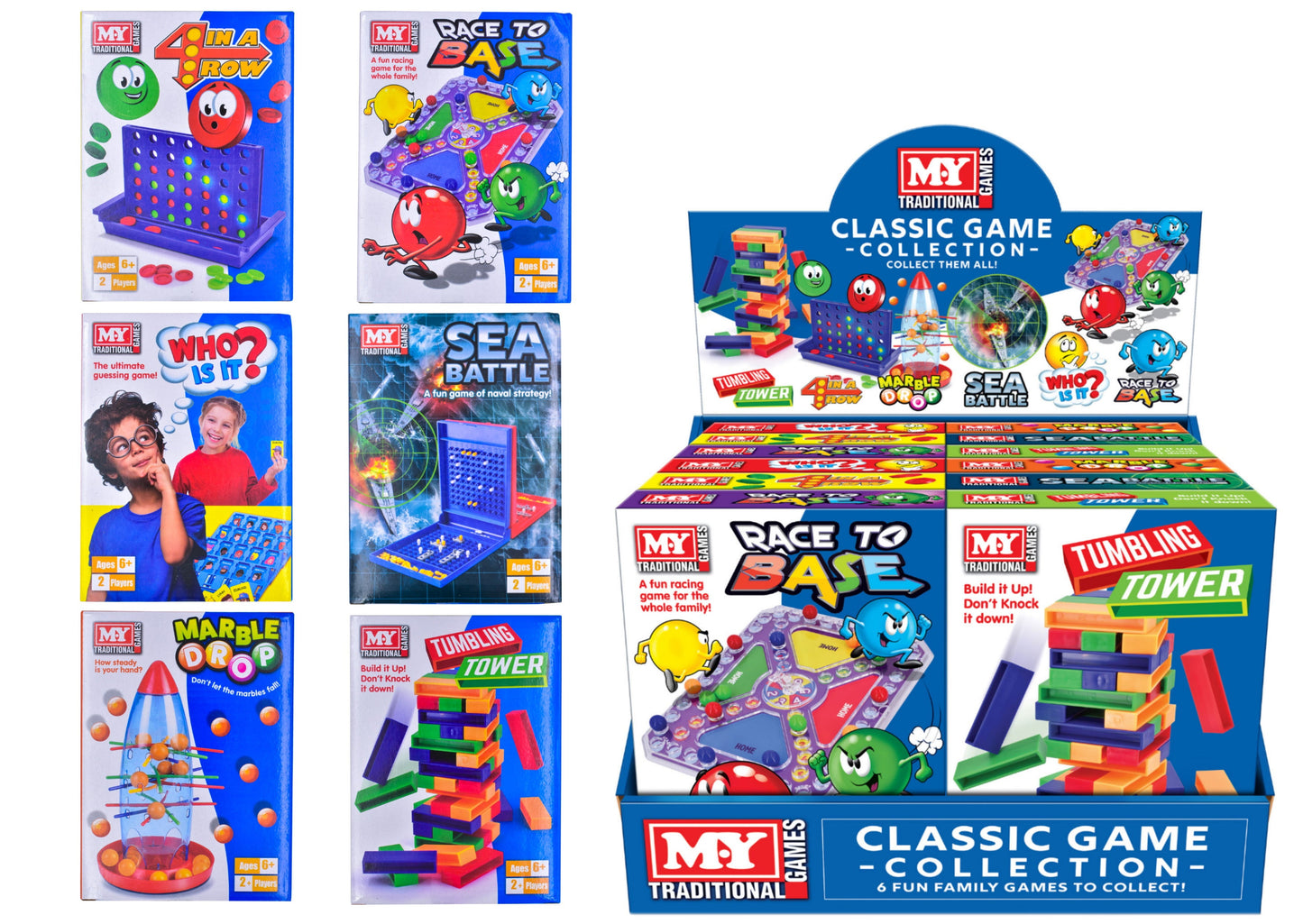 6 Assorted Games