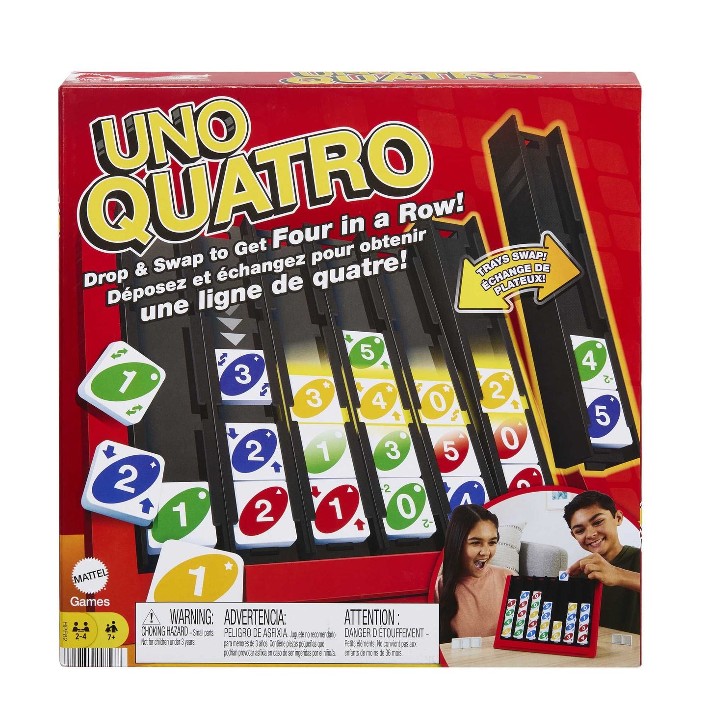 Mattel Games UNO Quatro