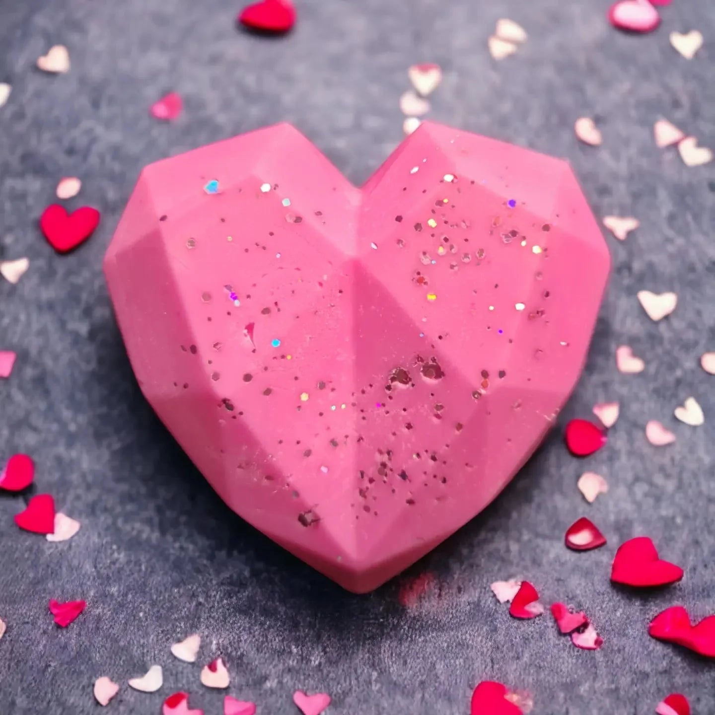 Large Geo Heart Wax Melts