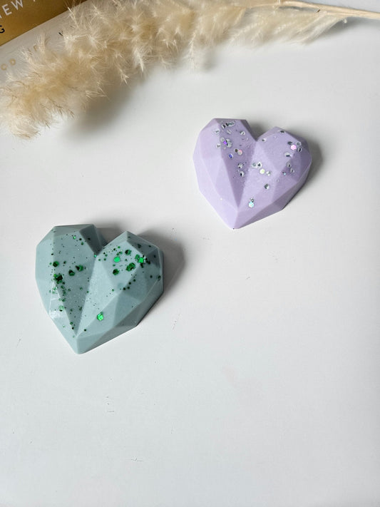 Large Geo Heart Wax Melts