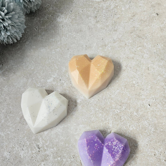 Large Geo Heart Wax Melts