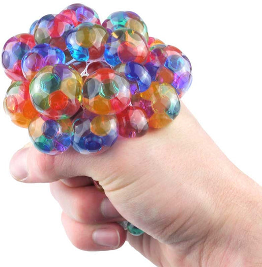 Mesh Ball With Beads