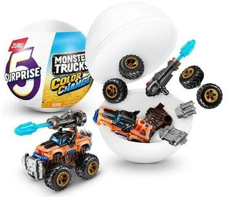 5 Surprise Surprise Ball 9cm Monster Truck Series