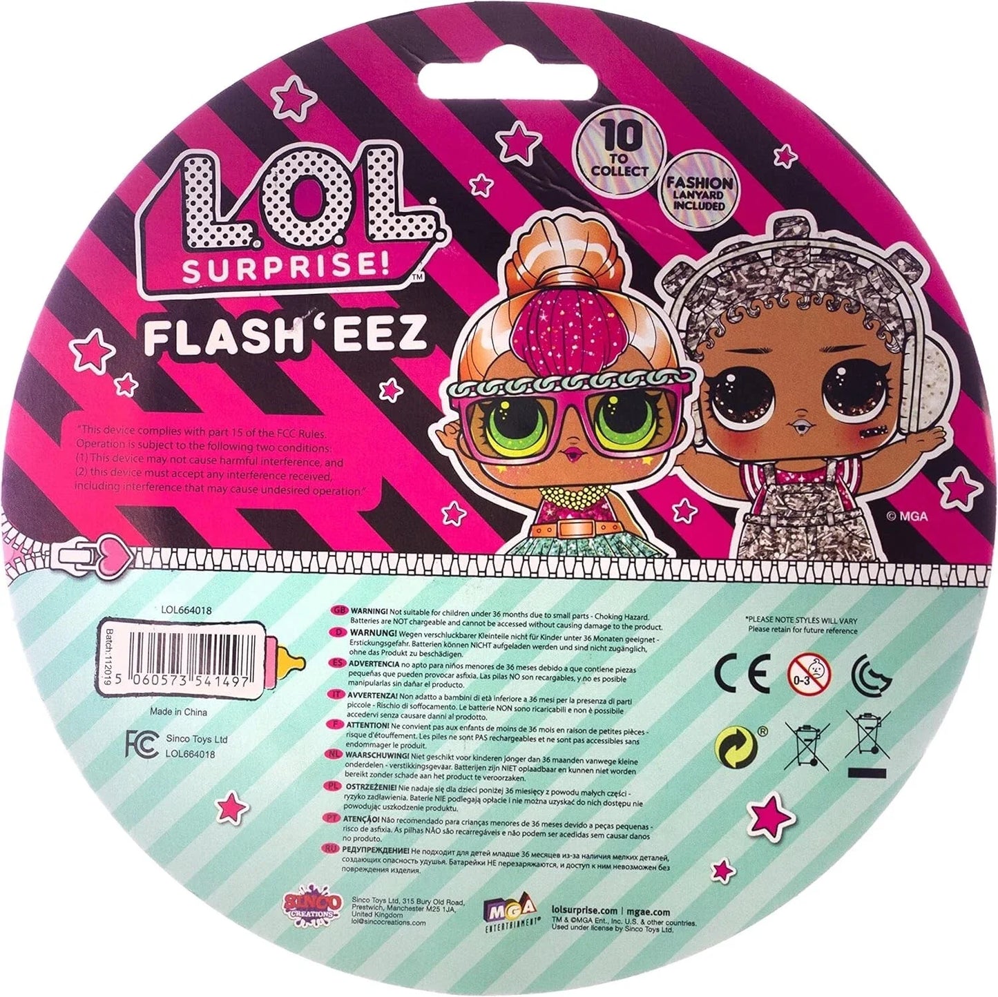 LOL Surprise! Flash’eez S2 with Lanyard