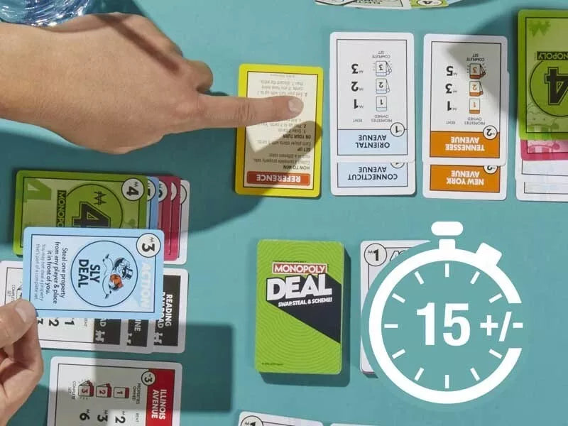 Monopoly Brand Monopoly Deal Family Card Game UK