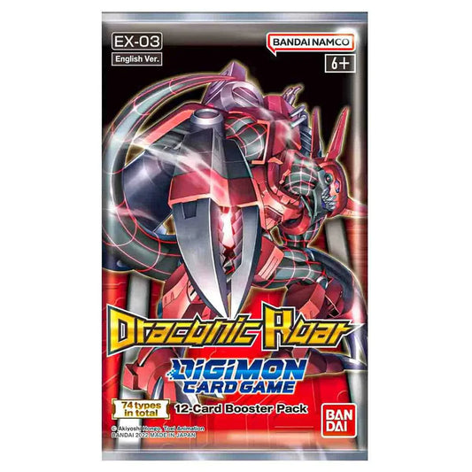 Digimon Card Game: Draconic Roar EX-03 - Single Booster Pack