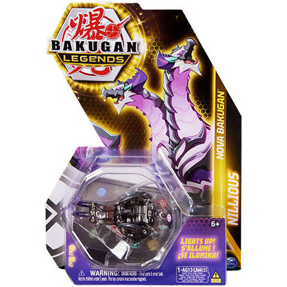 Bakugan Legends - Light-Up Collectable Action Figure with Trading Card