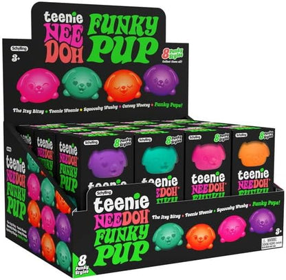 NeeDoh Teenie Funky Pup (3 Pack)