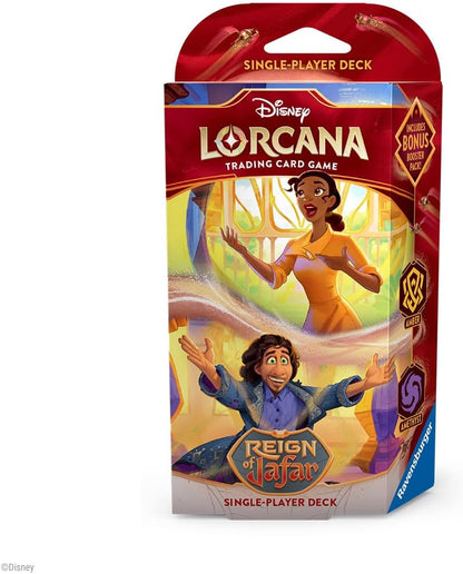 Disney Lorcana Trading Card Game - Reign of Jafar Starter Deck - Set 8