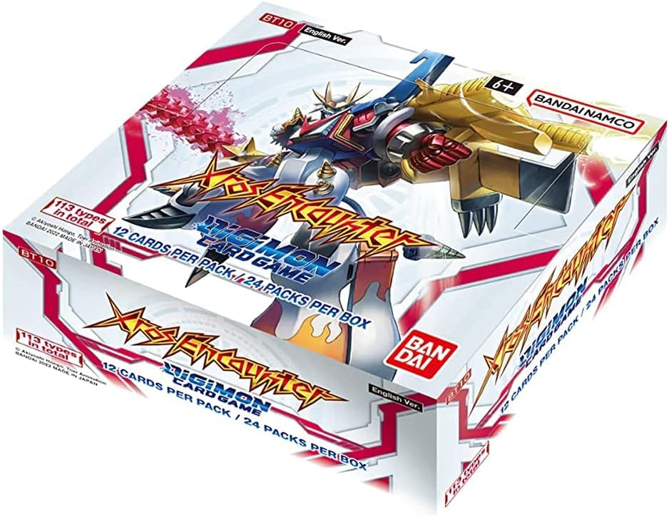 Digimon Card Game: XROS Encounter Single Booster Pack[BT10]