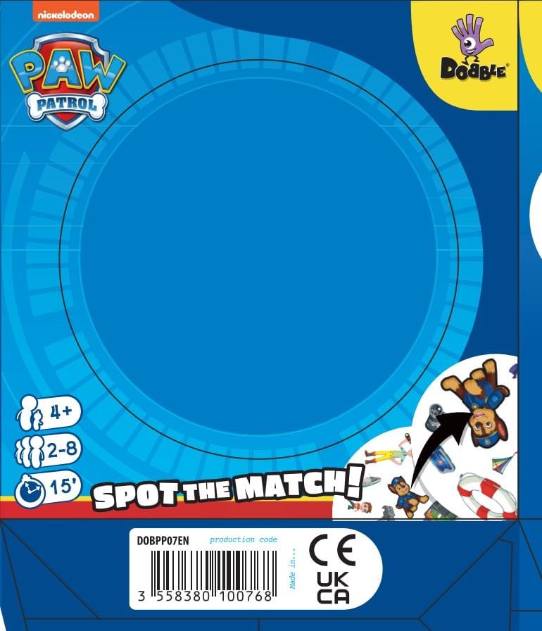Dobble Paw Patrol Card Game