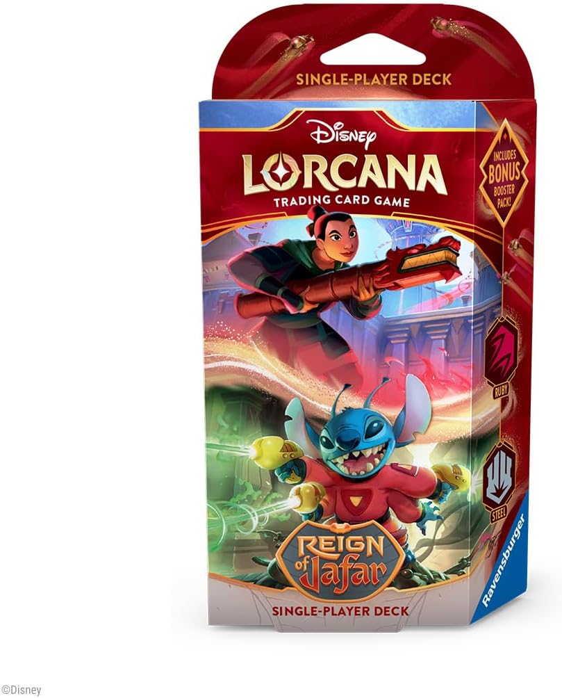 Disney Lorcana Trading Card Game - Reign of Jafar Starter Deck - Set 8