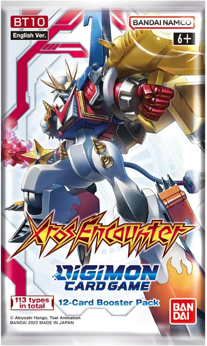 Digimon Card Game: XROS Encounter Single Booster Pack[BT10]