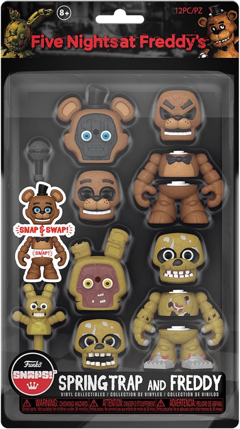Funko Five Nights At Freddy's (FNAF) Snap: Freddy Fazbear & Springtrap 2PK