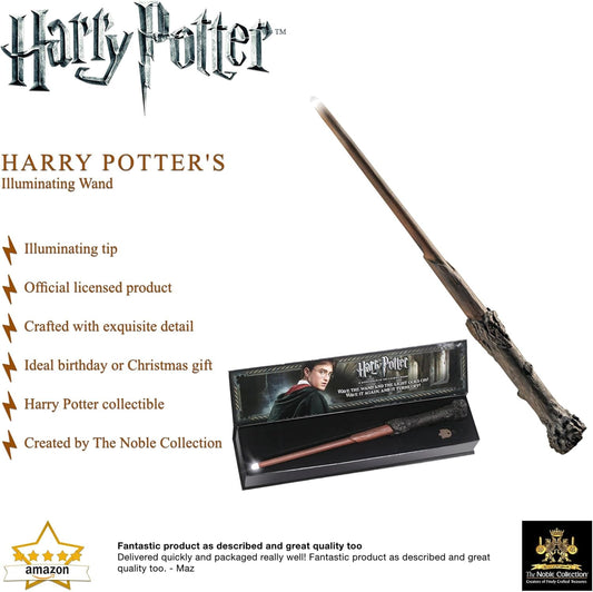 The Noble Collection Harry Potter's Illuminating Wand