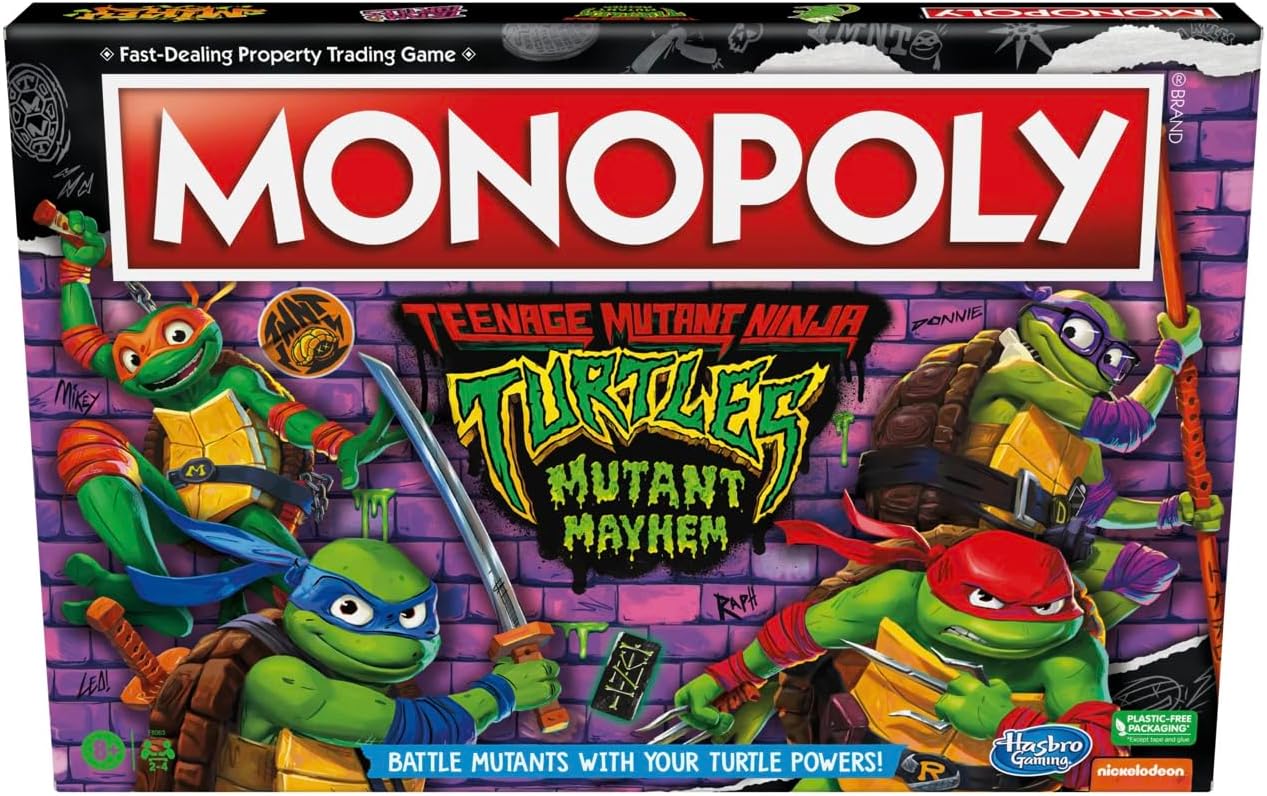 Teenage Mutant Ninjas Monopoly Mayhem Edition