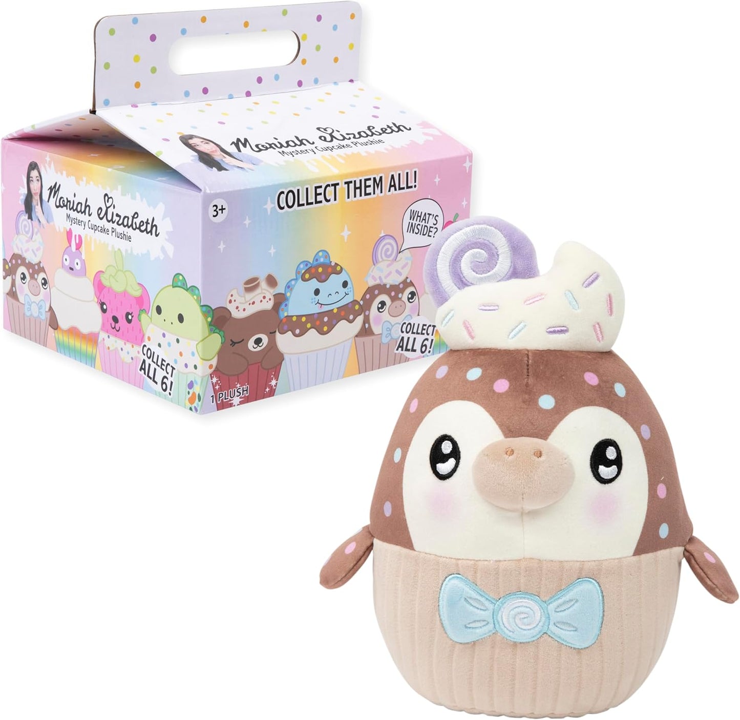 Moriah Elizabeth 6” Mini Mystery Plush – Cupcake Plush