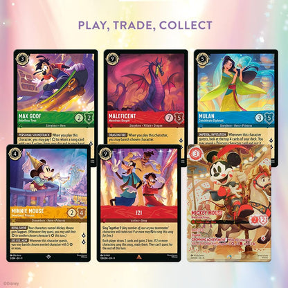 Disney Lorcana Trading Card Game - Fabled Booster Pack Display (24) - Set 9