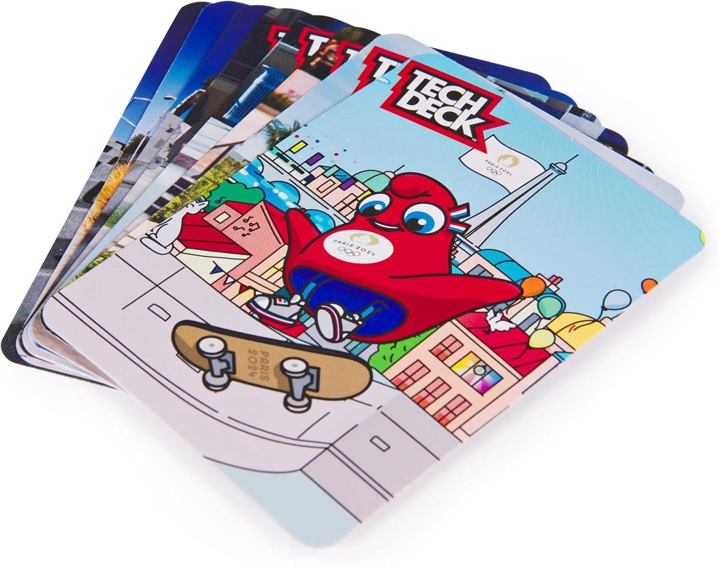 Tech Deck Fingerboards 8 Pack Olympic Games Paris 2024