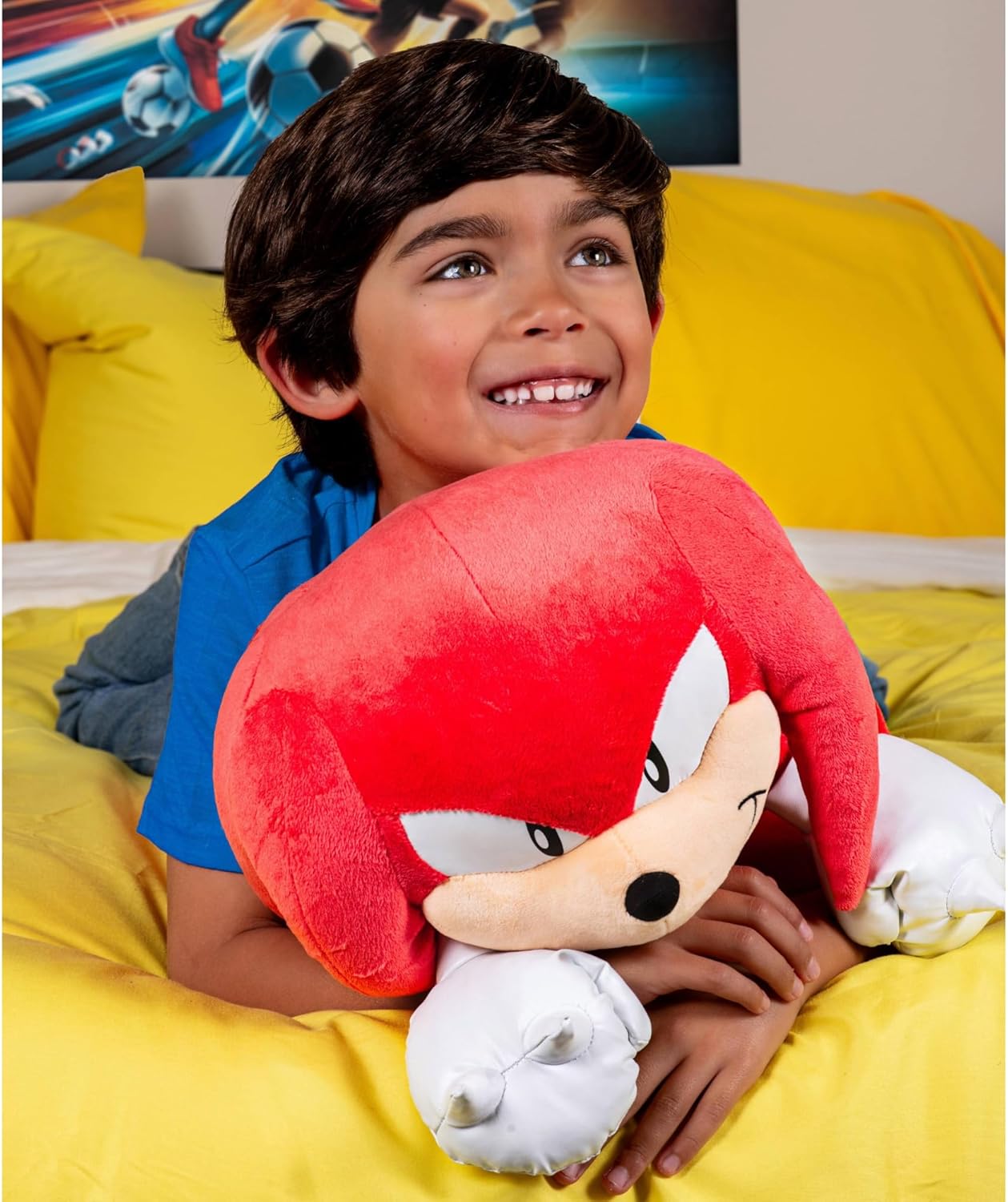Sonic The Hedgehog Knuckles Jumbo Plush